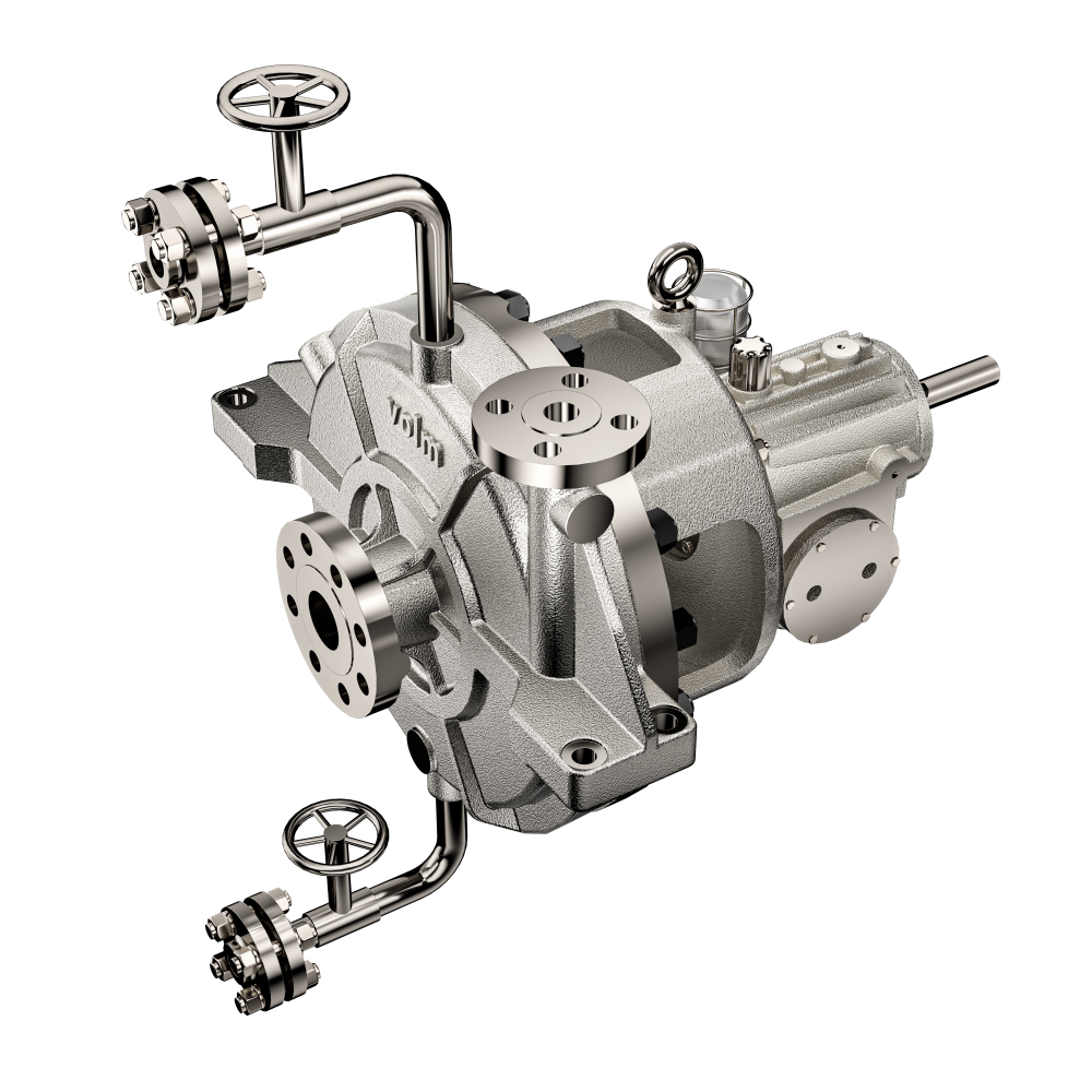 OH2型小流量、高揚程石油化工流程泵